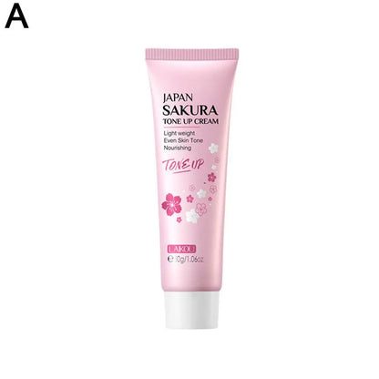 Crema facial hidratante de flor de cerezo