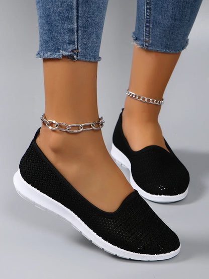 Zapatillas Bajas de Malla Transpirable