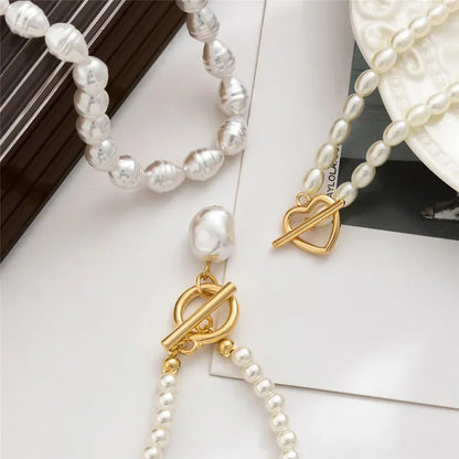 Collar de Corazón de Perla