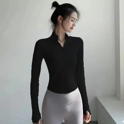 Chaqueta deportiva con cierre