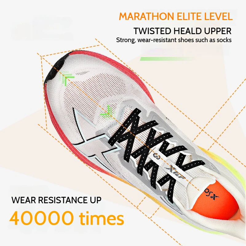 Xtep running shoes with cushioning