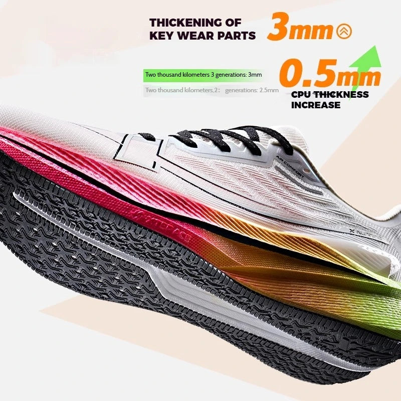 Xtep running shoes with cushioning