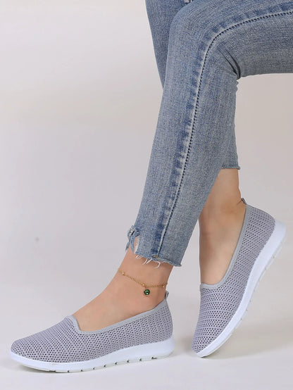 Zapatillas Bajas de Malla Transpirable