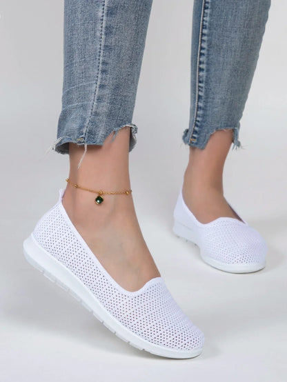 Zapatillas Bajas de Malla Transpirable