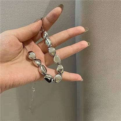 Geometric Pearl Strand