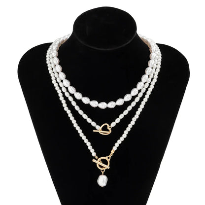 Collar de Corazón de Perla