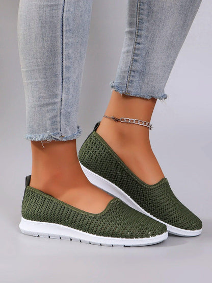 Zapatillas Bajas de Malla Transpirable