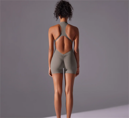 Slim-Fit Sport Jumpsuit