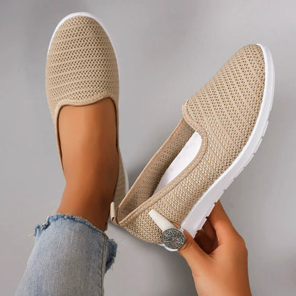 Zapatillas bajas de malla transpirable