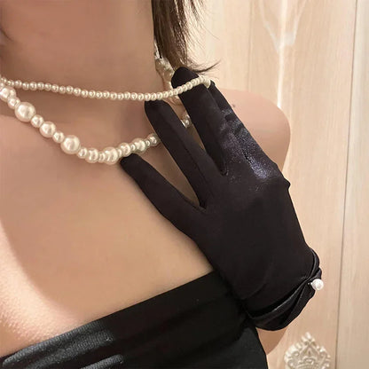 Collar de Perlas Multicapa