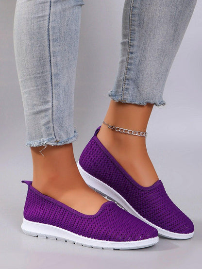 Zapatillas Bajas de Malla Transpirable