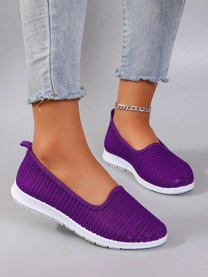 Zapatillas Bajas de Malla Transpirable
