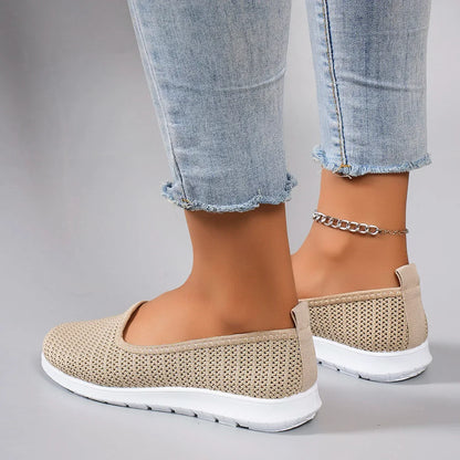 Zapatillas bajas de malla transpirable