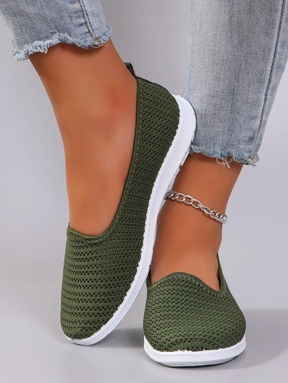 Zapatillas Bajas de Malla Transpirable