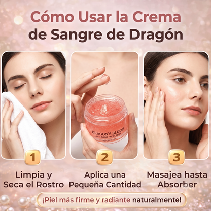 Dracoderm™ Creme Hidratante Anti-Idade com Retinol e Sangue de Dragão