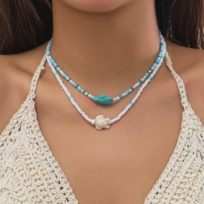 Collar con Cuentas Pequeñas